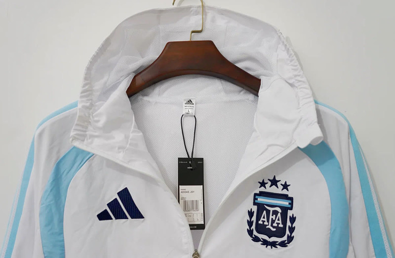 Argentina Argentina White Windbreaker 5