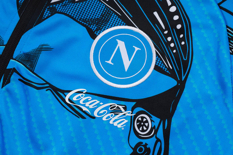 A2581# 2526长拉那不勒斯蓝色喷墨 25/26 Naples Jersey 12