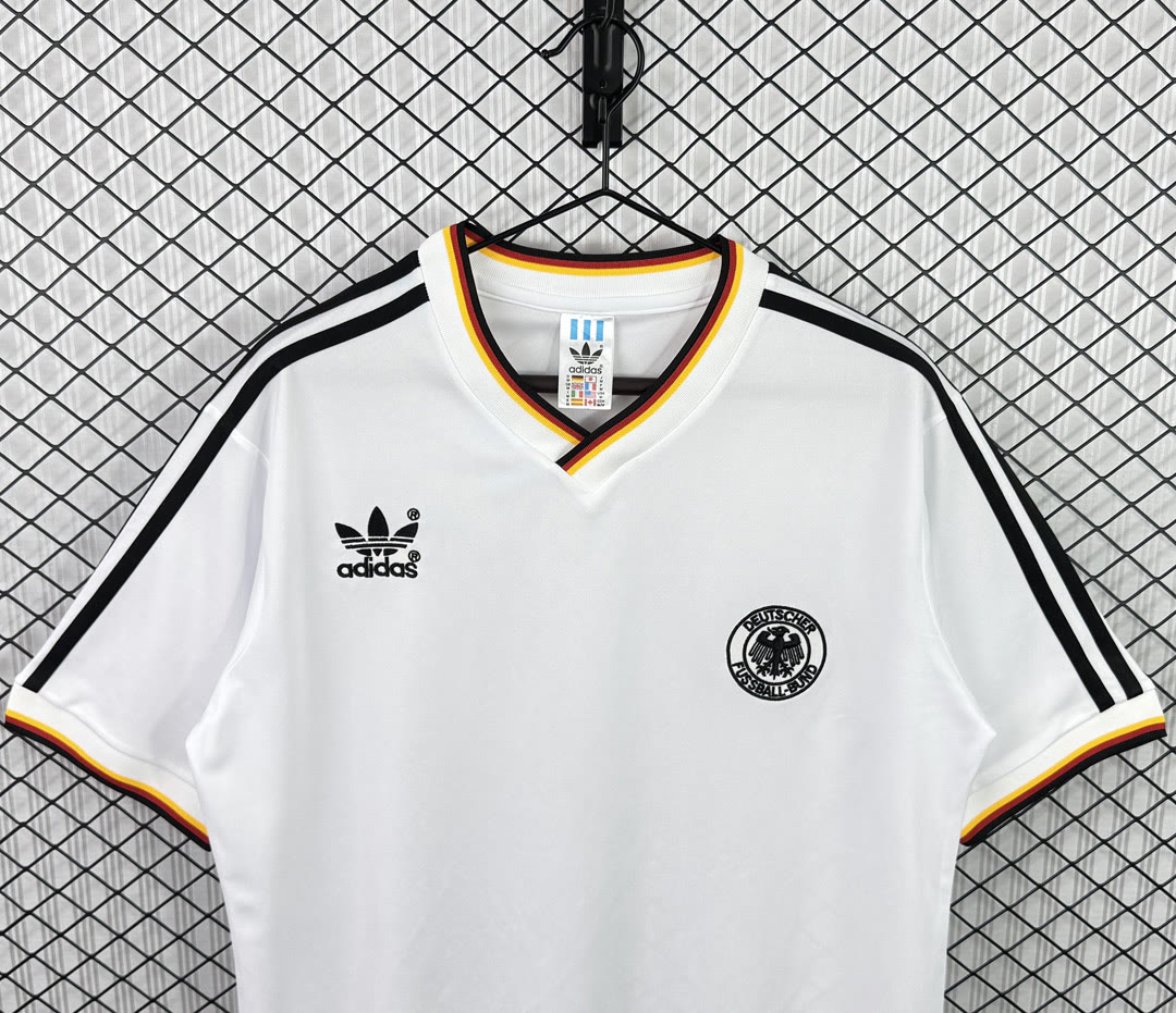 Germania Germany Home Retro Soccer Jersey 7