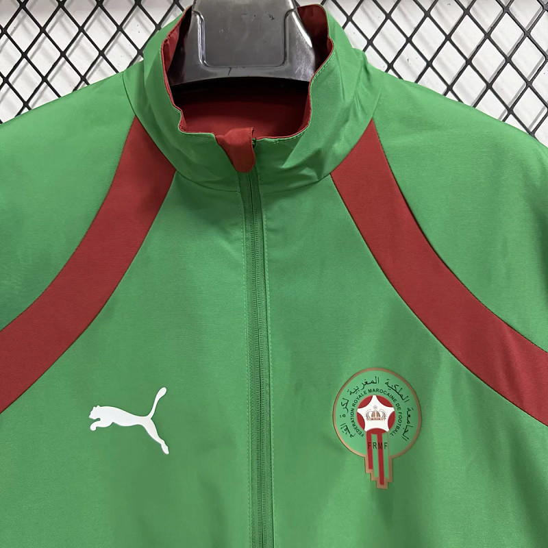 Marocco Morocco Pre-Match Reversible Woven Jacket 6