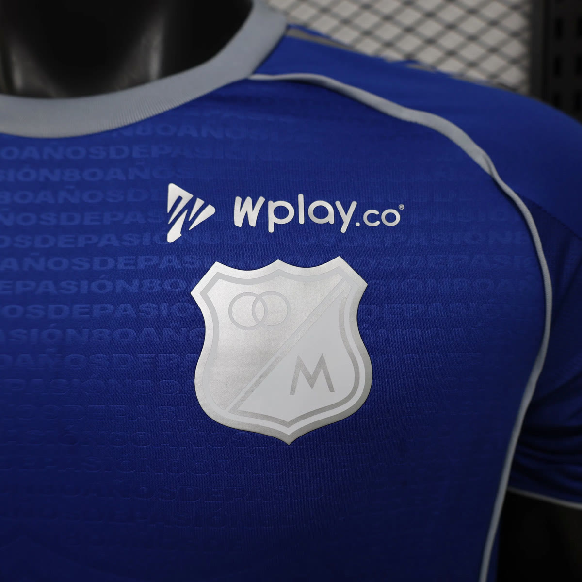 Millonarios Version Millonarios Home Player Version Soccer Jersey 11