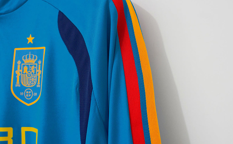 Spagna Spain Tiro Blue Training Top 6