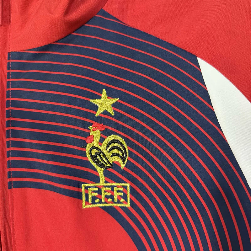 Francia France Red Tracking Jacket 6