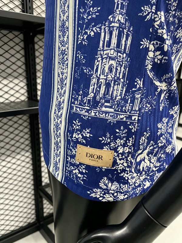 Chelsea 26/27 Chelsea x Dior Concept Toile de Jouy Navy Player 5