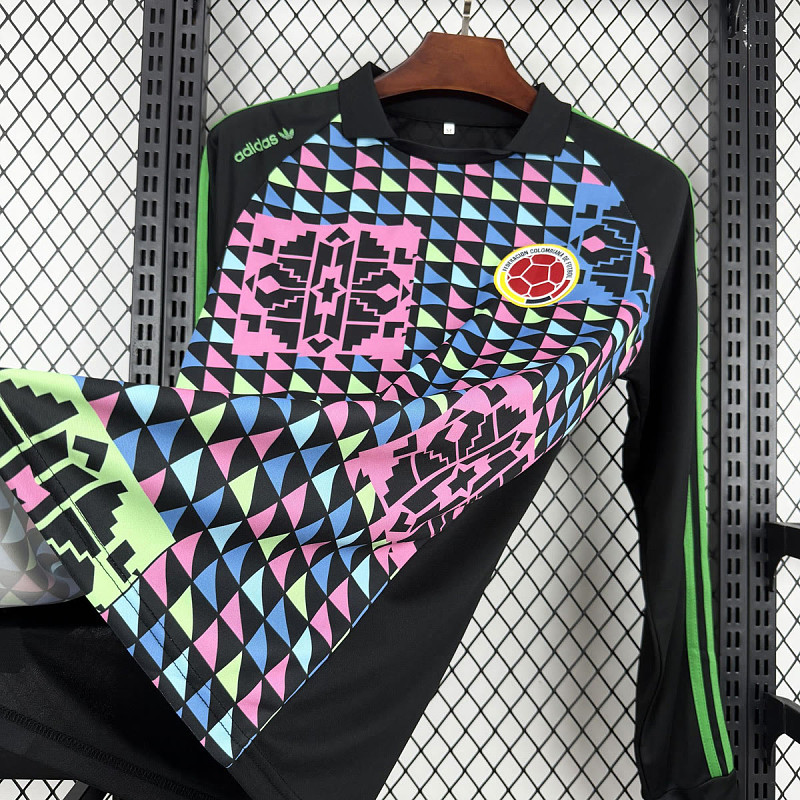 Colombia Colombia Goalkeeper Long Sleeve Retro 3