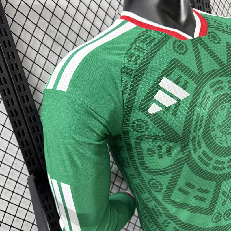 Messico Mexico Home Long Sleeve Player 6