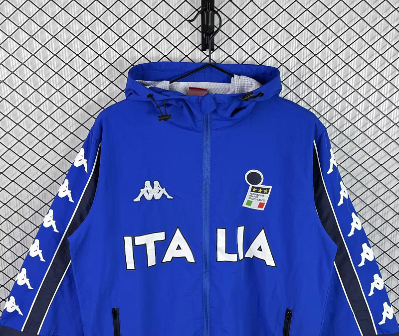 Italia Italy Blue Windbreaker 6