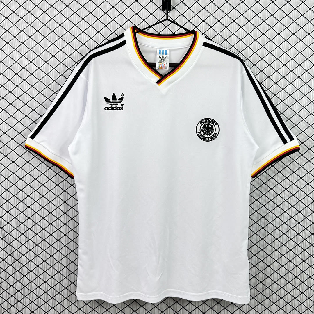 Germania Germany Home Retro Soccer Jersey 3