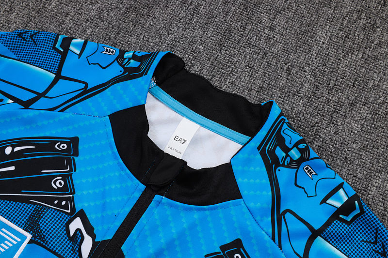 A2581# 2526长拉那不勒斯蓝色喷墨 25/26 Naples Jersey 11