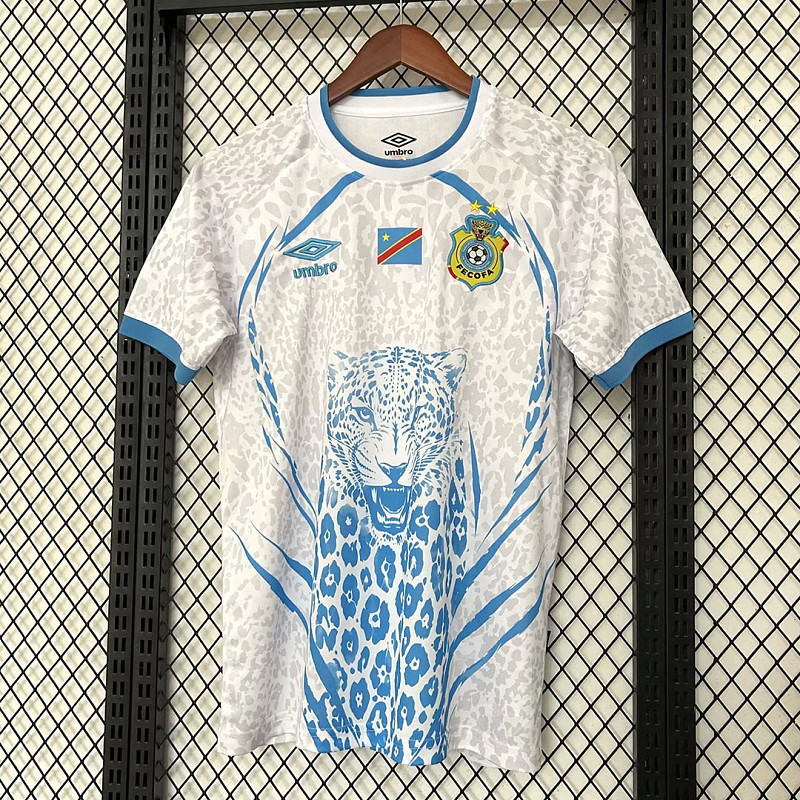 Nazionale DR Congo LeoPard Special Version White 4