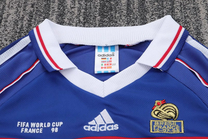 Francia France Home Long Sleeve Kids Retro Size 16-28 7