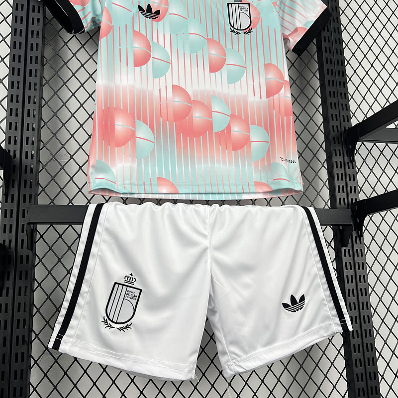 Belgio Belgium Away Kids Size 16-28 5