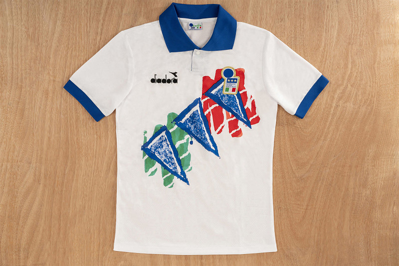 Italia Italy White Training Jersey 8