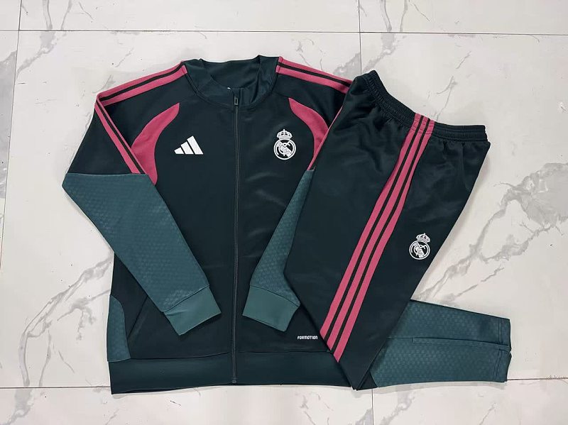 A26051# 2627长拉皇马墨绿-Real 26/27 Real Madri Jersey 3