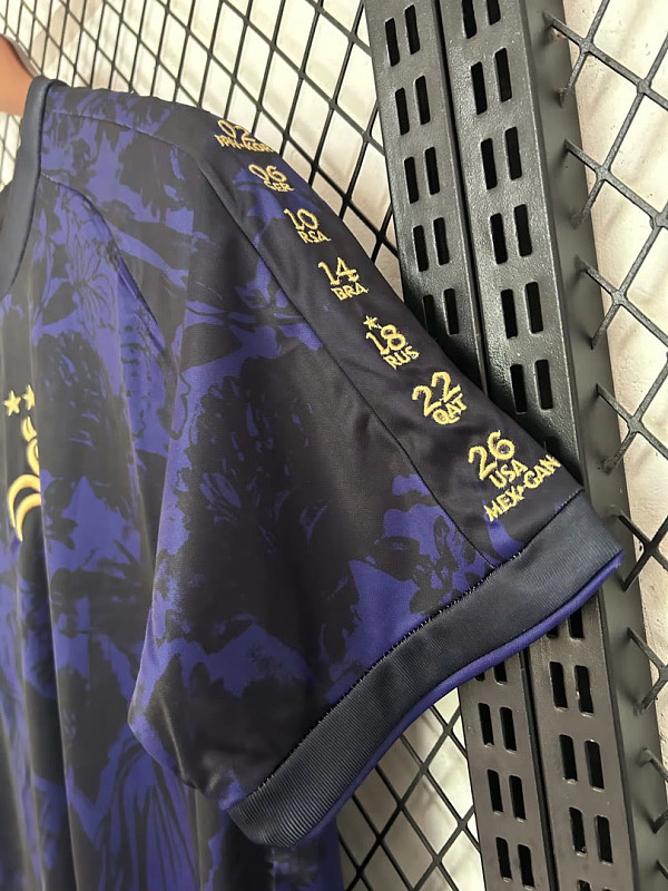 Francia France Special Version Liberty Black Purple Training Shirt 6