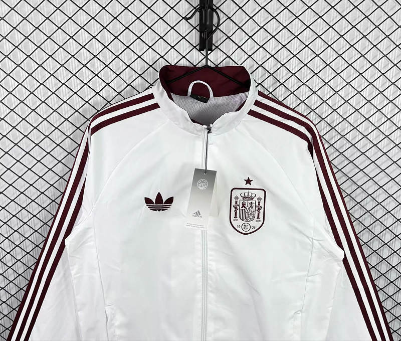 Spagna Spain White Windbreaker 6