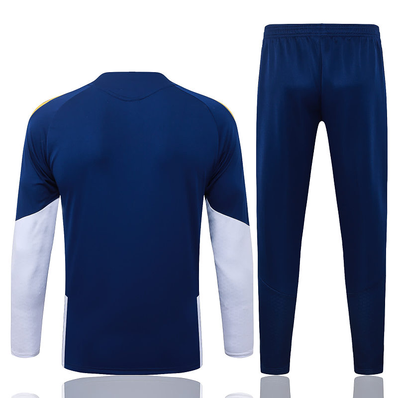 B26025# 2627半拉皇马宝兰（袖子白色）-Real 26/27 Real Madri Jersey 9