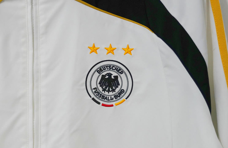Germania Germany White Yellow Windbreaker 6