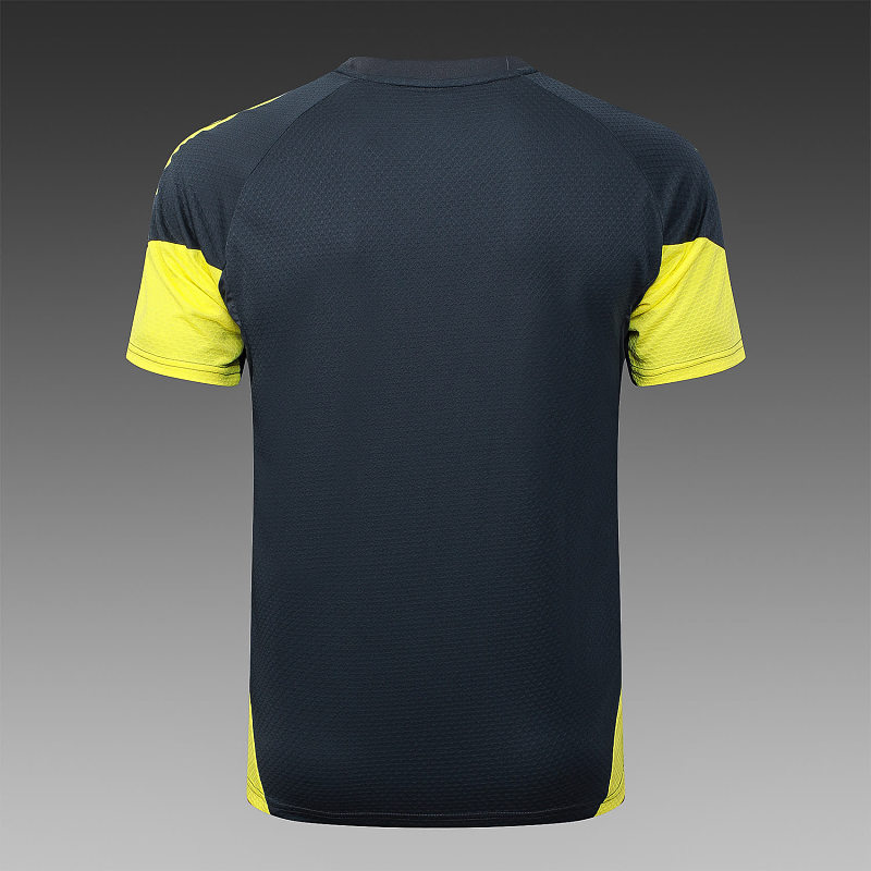 D25198# 2526短袖皇马深灰（配黄色）-Real 25/26 Real Madri Jersey 7