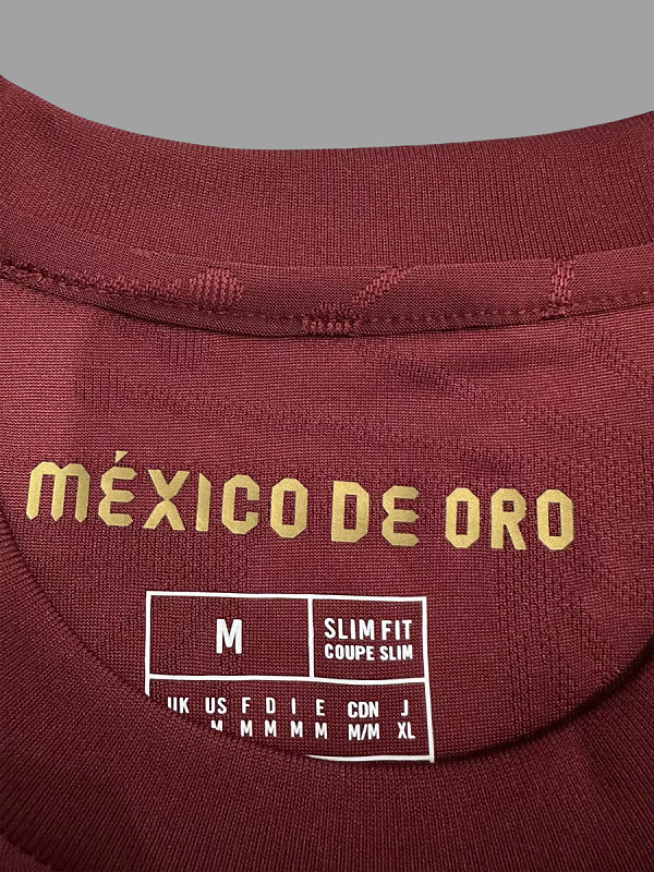 Messico Mexico Golden Cup Red Player 5