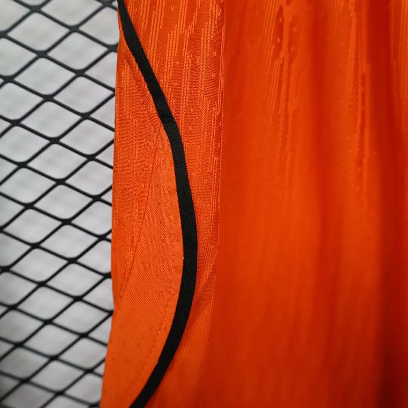Olanda Netherlands Orange Player Soccer Shorts 4