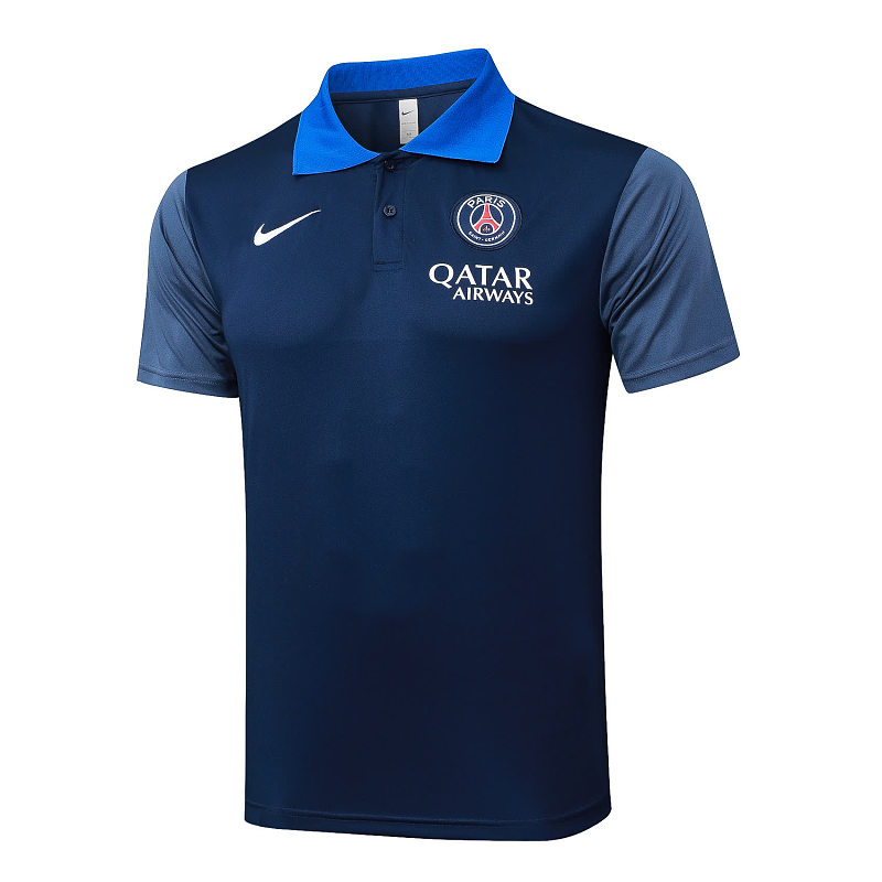 C2569# 2526polo巴黎宝蓝（衣领彩兰）-Paris Paris Jersey 5