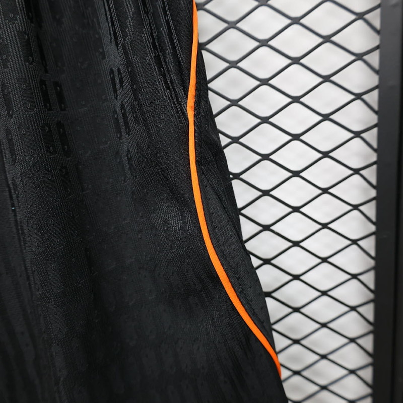 Olanda Netherlands Black Player Soccer Shorts 8