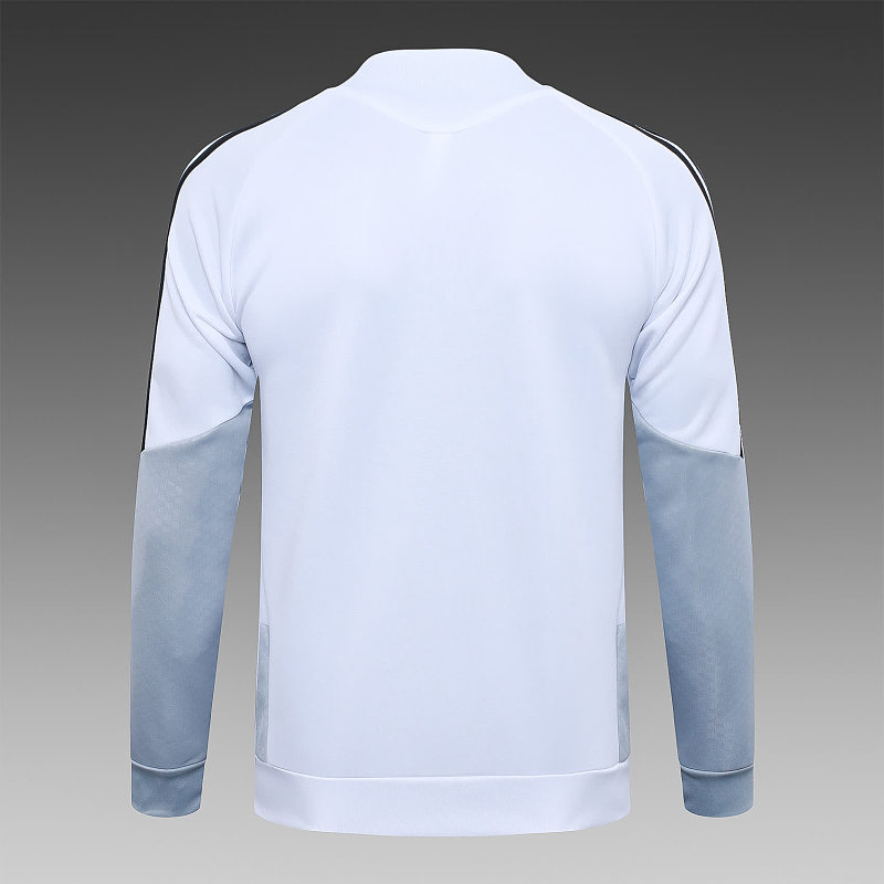 A26017# 2627长拉皇马白色(黑色配色）-Real 26/27 Real Madri Jersey 7