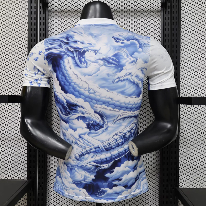Giappone Japan Samurai Sapphire Blue Dragon Player 2
