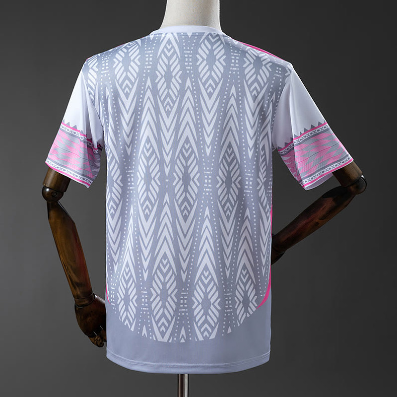 Messico Mexico Special Version White Grey Pink Jersey 2