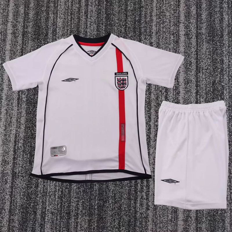Inghilterra England Home Kids Retro Size 16-28 12