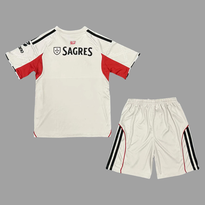 Benfica 25/26 Benfica Away Kids Size 16-28 2