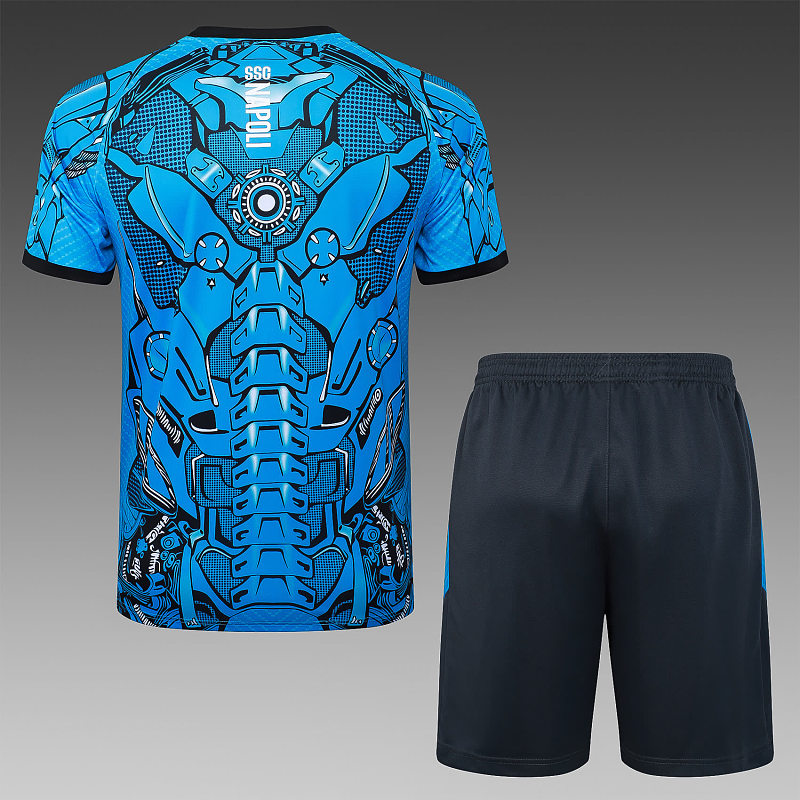 D25180# 2526短袖那不勒斯蓝色喷墨 25/26 Naples Jersey 10