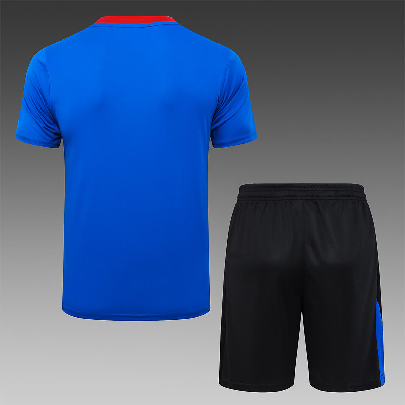 D25233# 2526短袖巴黎蓝红喷墨-Paris 25/26 Paris Jersey 10