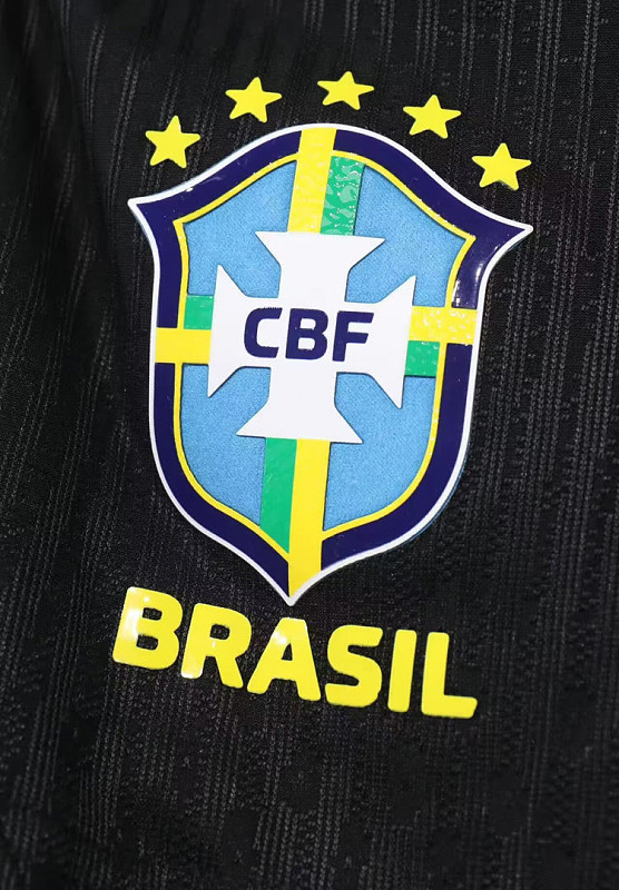 Brasile Brazil Training Black Player Soccer Shorts 6