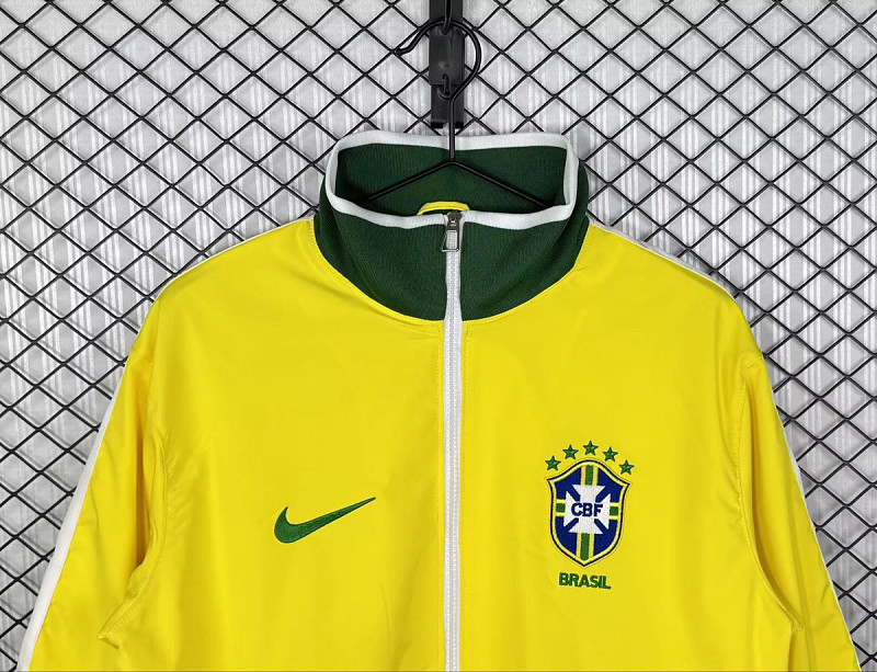 Brasile Brazil Yellow Windbreaker 6