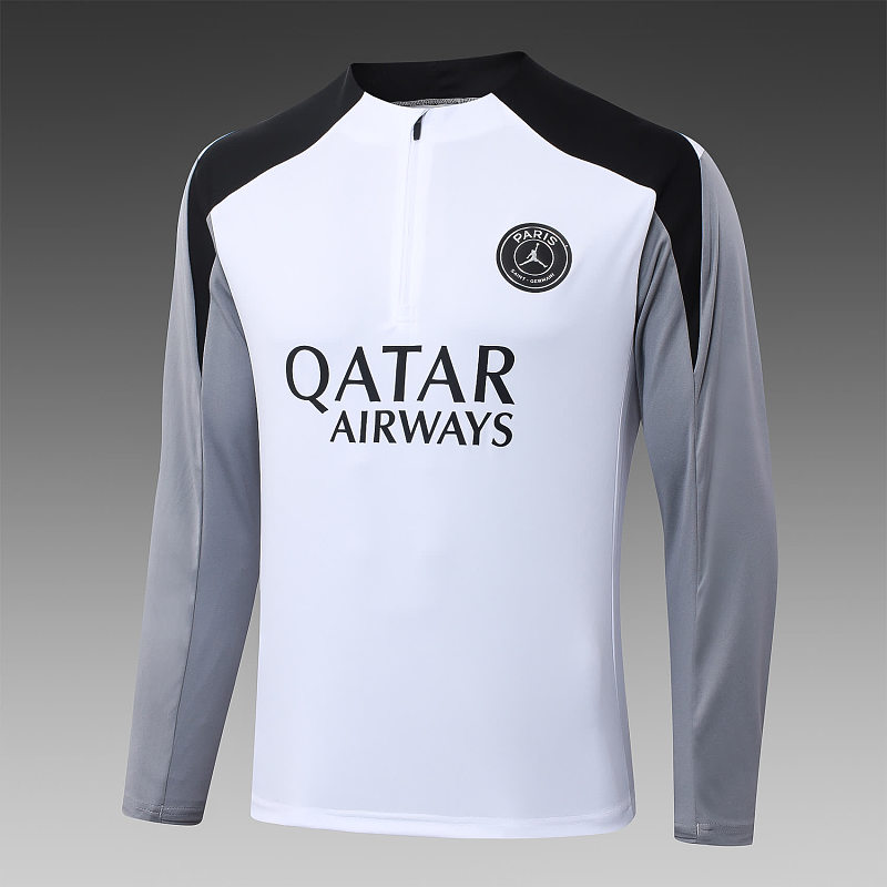 B26032# 2627半拉乔丹巴黎白色-Paris 26/27 Paris Jersey 4