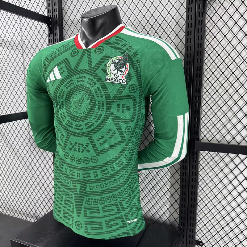 Messico Mexico Home Long Sleeve Player 3