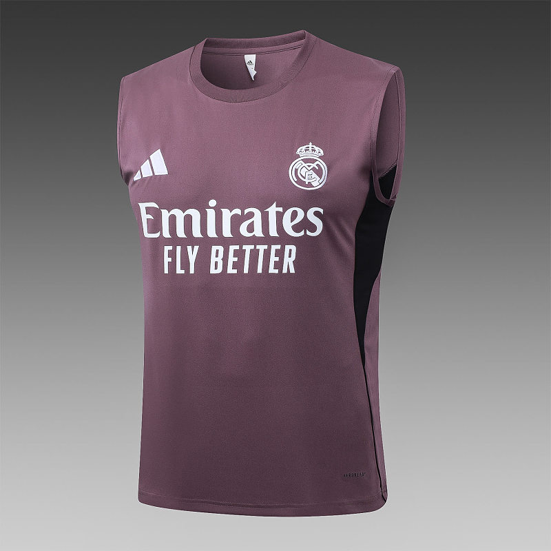 D25277# 2526背心皇马灰紫-Real 25/26 Real Madri Jersey 4
